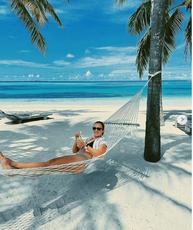 Iga Świątek na Mauritiusie