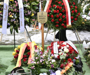 Bożena Dykiel spoczęła na Powązkach Wojskowych