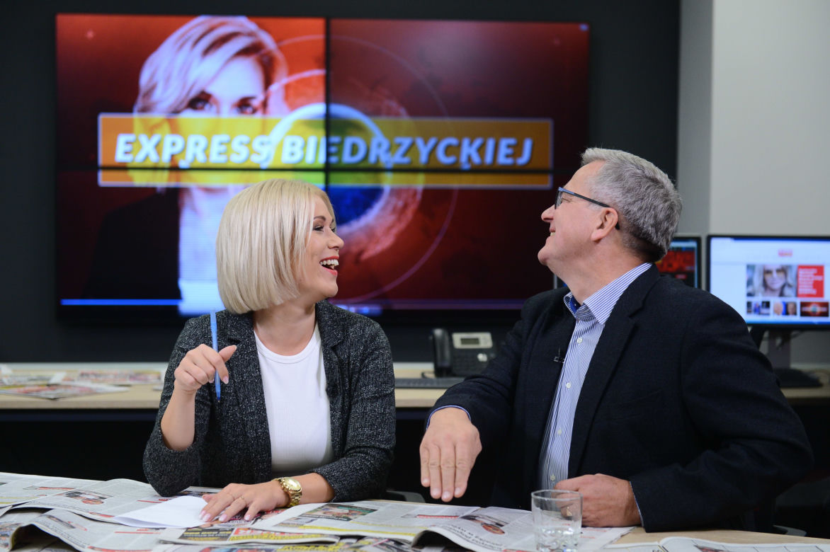 Prezydent Bronisław Komorowski gościem Expressu Biedrzyckiej
