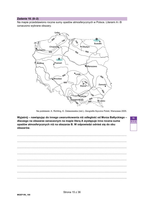 Matura 2023: geografia rozszerzona. Arkusze CKE i odpowiedzi [Formuła 2023]