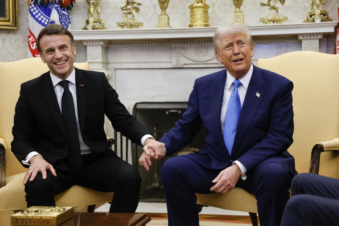 Spotkanie Trump - Macron