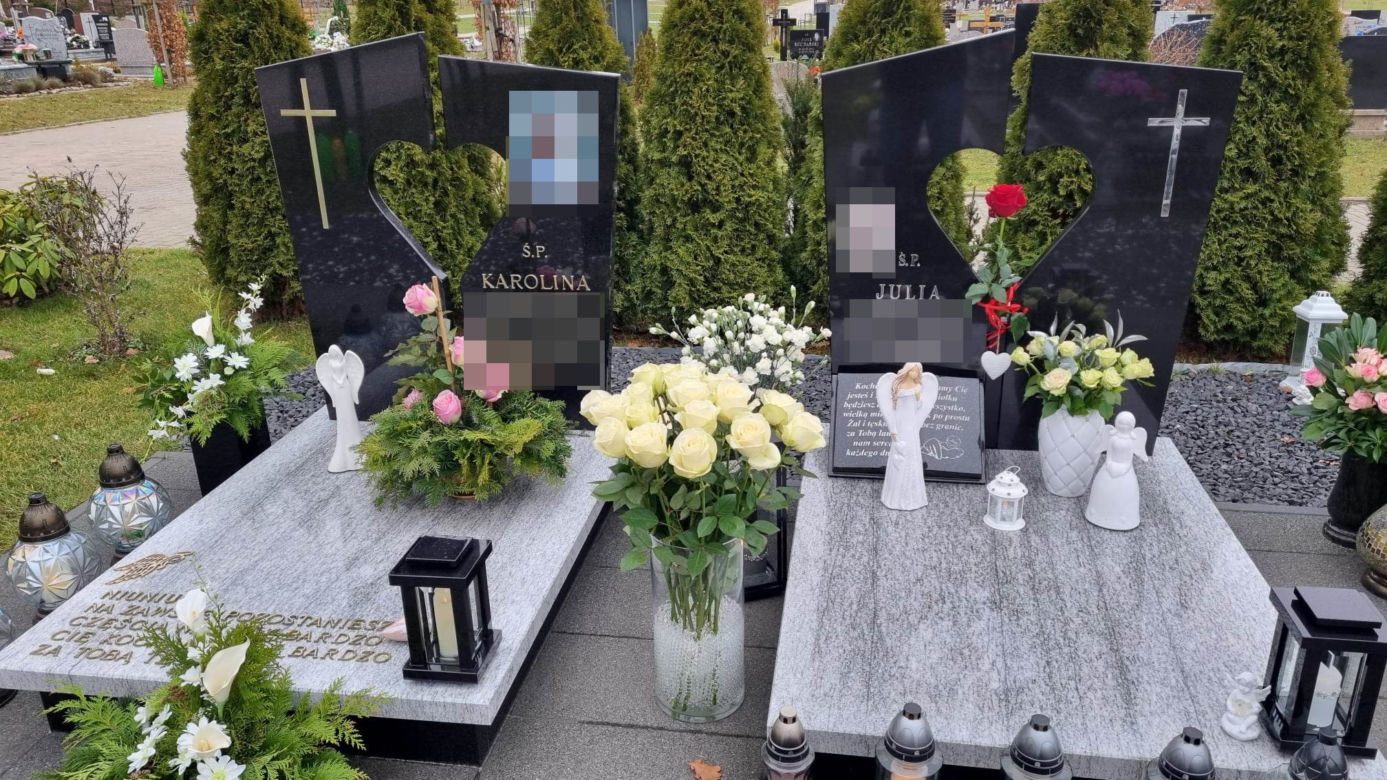 Groby ofiar tragicznego pożaru w escape roomie w Koszalinie