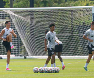 Robert Lewandowski trenuje w Chicago Fire