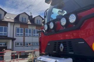 Ewakuacja szkoły w Luszowicach. Budynek musiało opuścić 265 osób