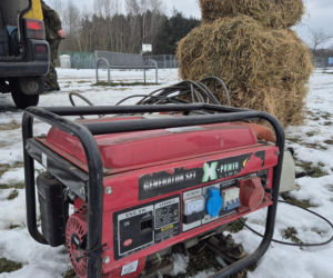 Wycinanie przerębli na zalewie siedleckim 2026
