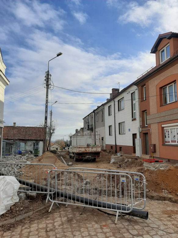 Ulica Woziwodzka w Łomży