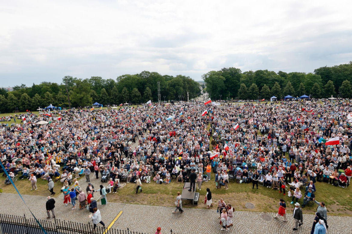 34. pielgrzymka Rodziny Radia Maryja na Jasną Górę. Kaczyński apelował o mobilizację na wybory