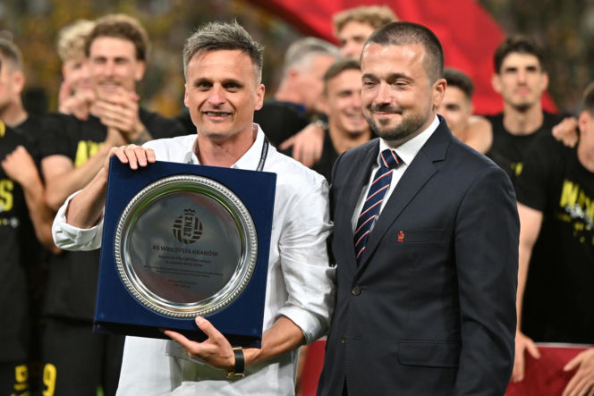 Finał baraży o Ekstraklasę: Wieczysta Kraków - Chrobry Głogów