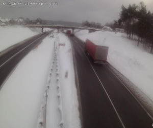 Śnieżyca w Trójmieście w czwartek 11.02.2021. Na drogach ślisko