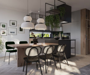 Vintage loft – projekt domu w Warszawie