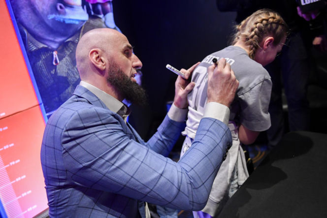 Marcin Gortat i inne gwiazdy na pokazie