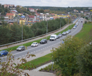 Korki po zamknięciu przejazdu Starachowice-Zachodnie