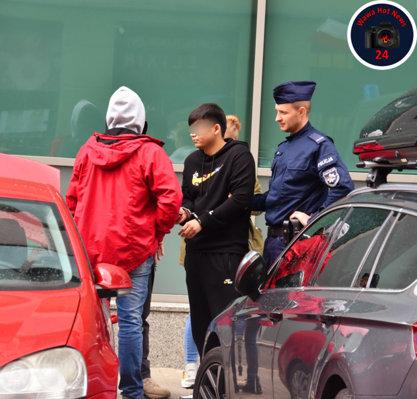 Pościg w centrum Warszawy. Uzbek zwiewał policji czerwonym volkswagenem
