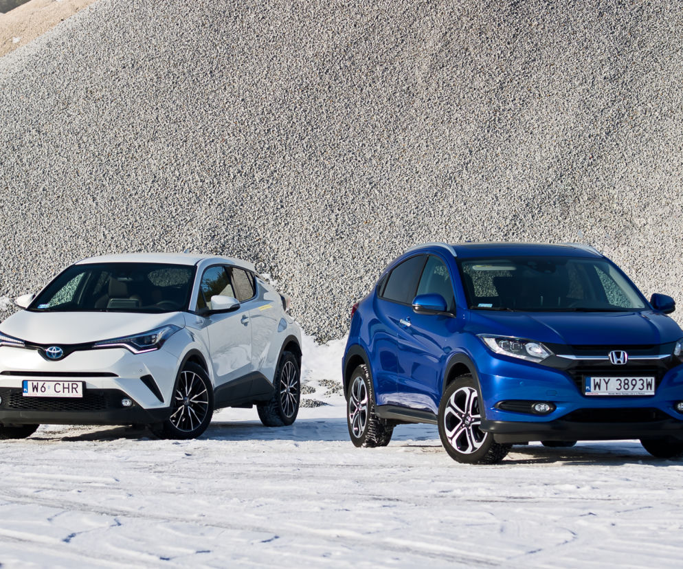 Toyota C-HR 1.8 Hybrid vs. Honda HR-V 1.5 i-VTEC