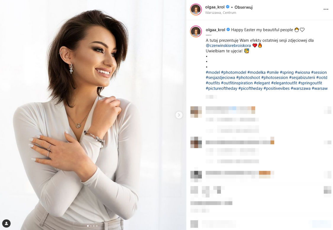 Olga Król z "Top model" przeszła metamorfozę