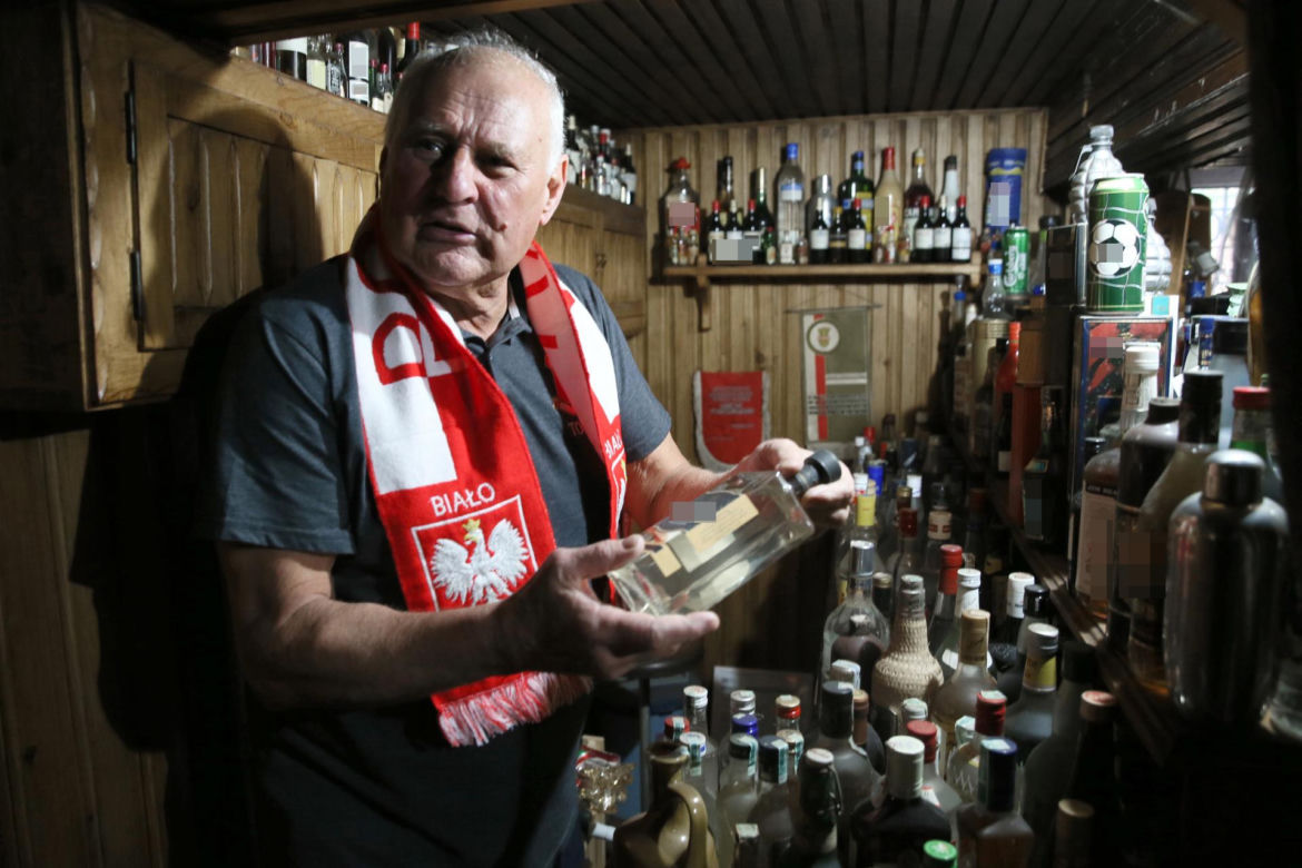 Jan Tomaszewski - kolekcja alkoholi