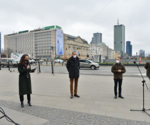 Nowe rondo Dmowskiego w Warszawie