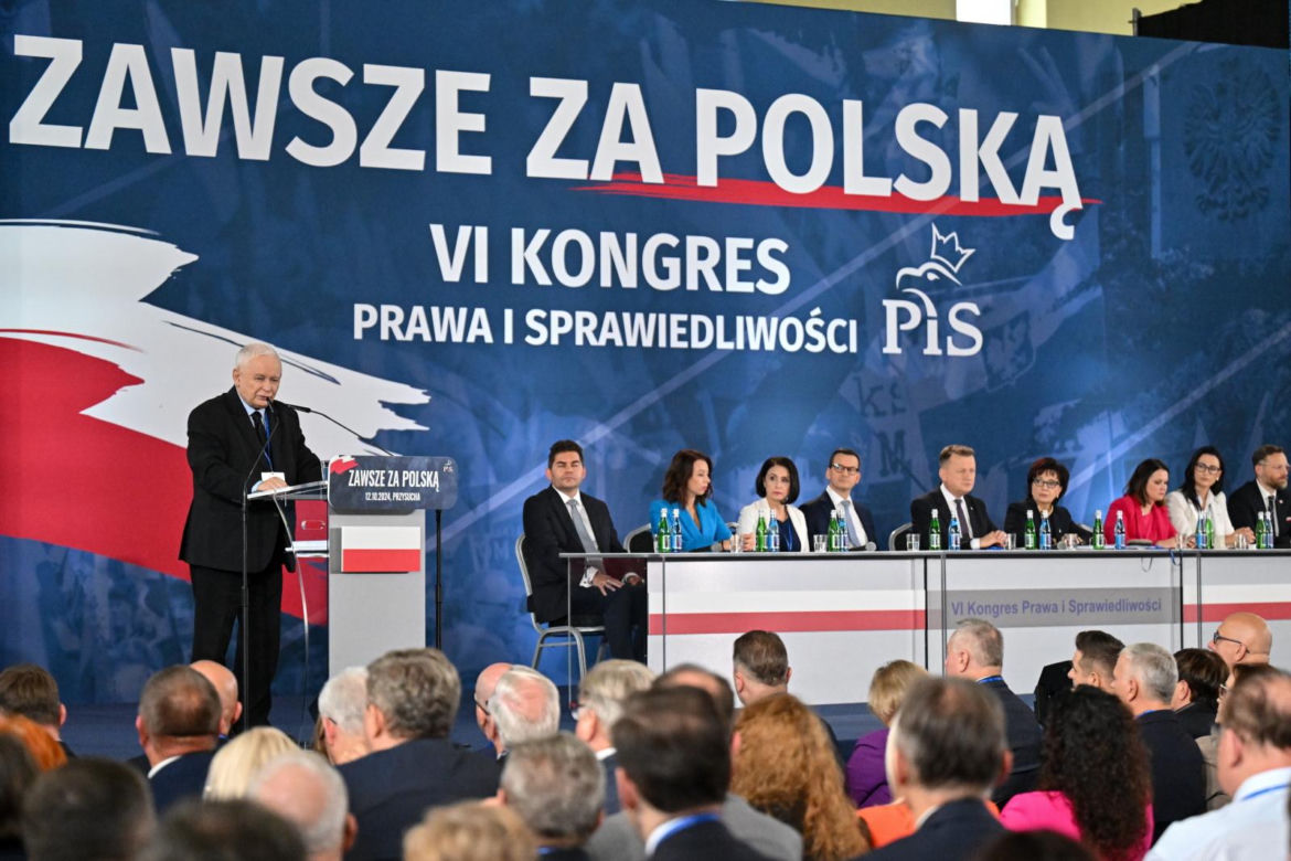 W kongresie PiS wzięlu udział czołowi politycy partii