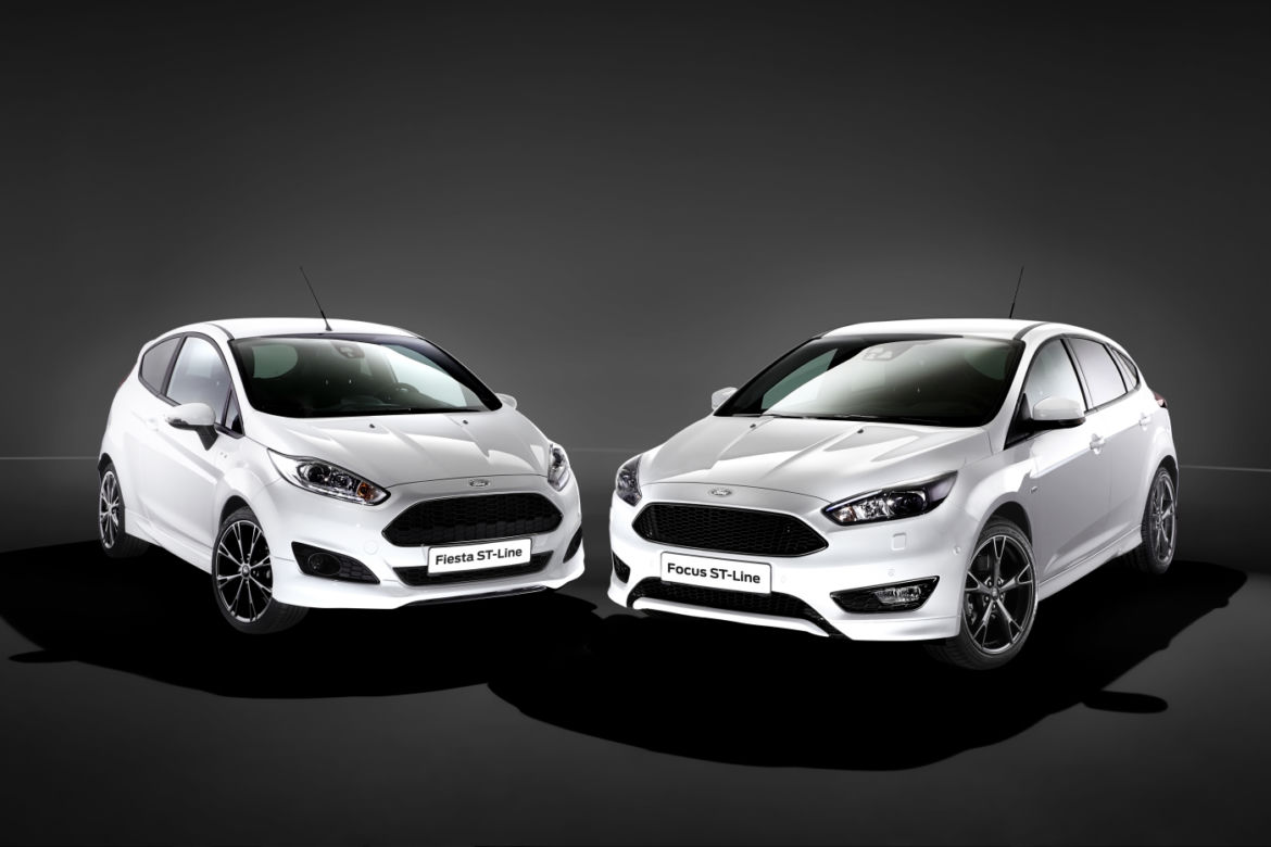 Ford Fiesta ST Line i Ford Focus ST Line