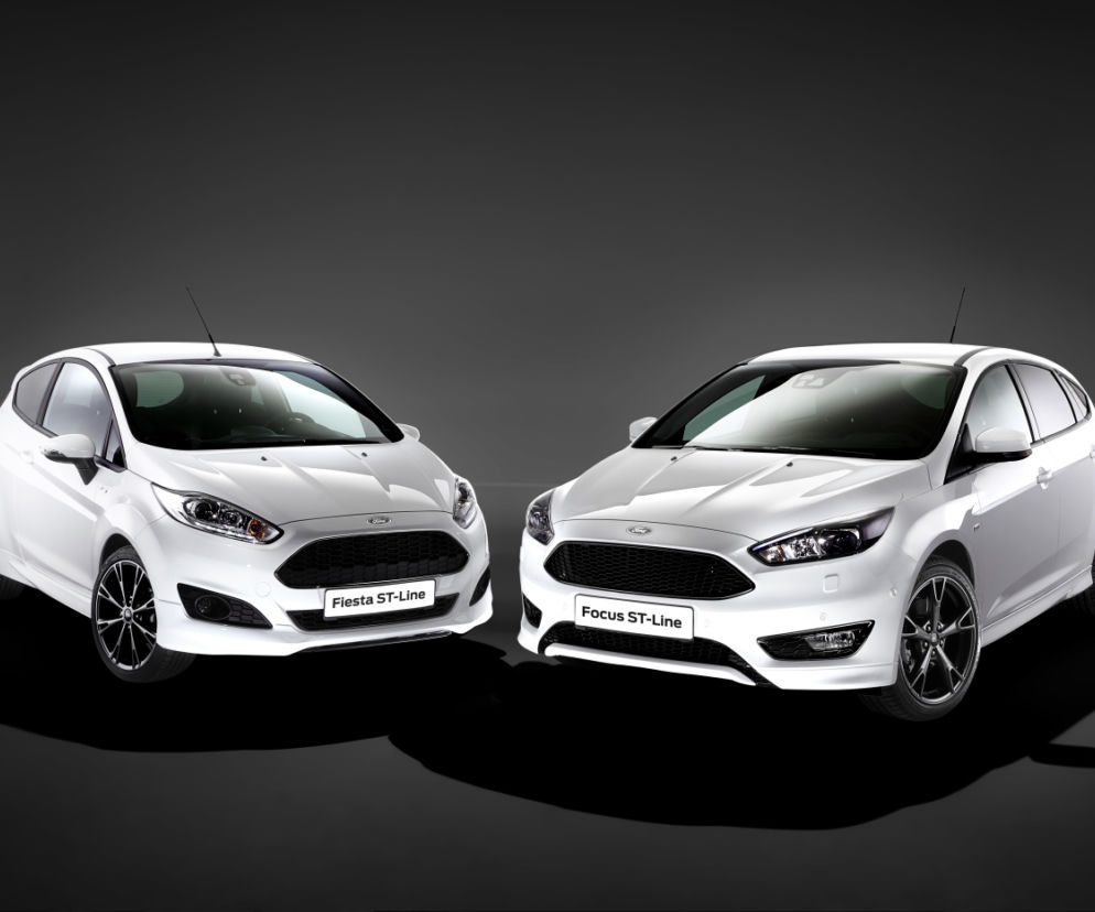 Ford Fiesta ST Line i Ford Focus ST Line