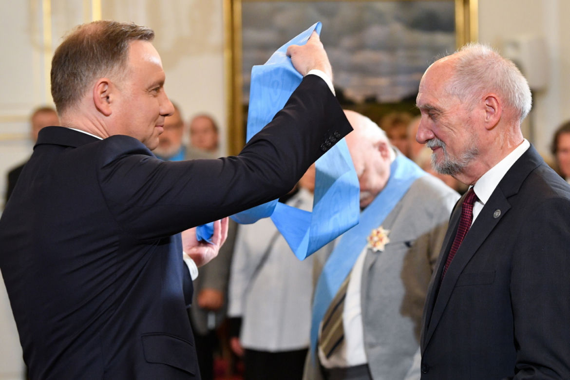 Order Orła Białego dla Antoniego Macierewicza