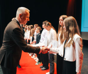 Najzdolniejsi uczniowie odebrali stypendia Prezydenta Miasta Siedlce