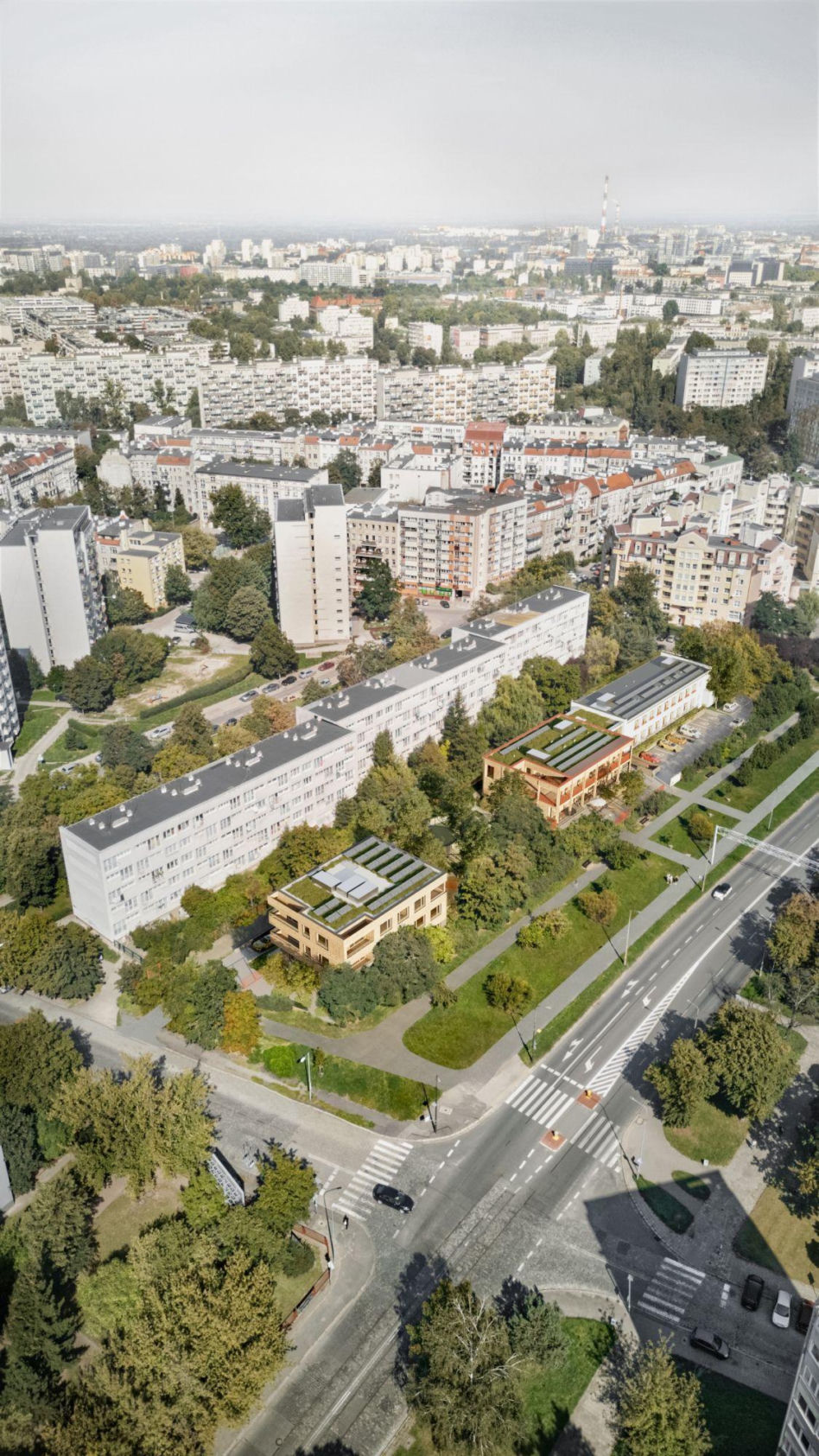 Centrum Consociatio BONITUM we Wrocławiu według projektu Gąska Wojcieszak Pracownia Architektoniczna 