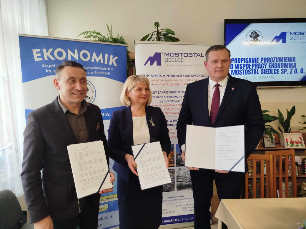 To już nie pierwsza umowa o współpracy siedleckiego "Ekonomika" z Mostostalem Siedlce