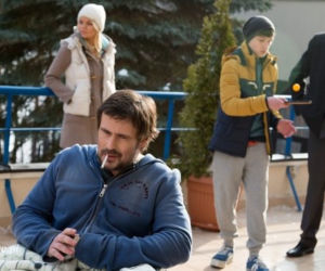 Na dobre i na złe odc. 559. Agata Woźnicka (Emilia Komarnicka), Witek Latoszek (Bartosz Opania),Rafał Konica (Robert Koszucki)