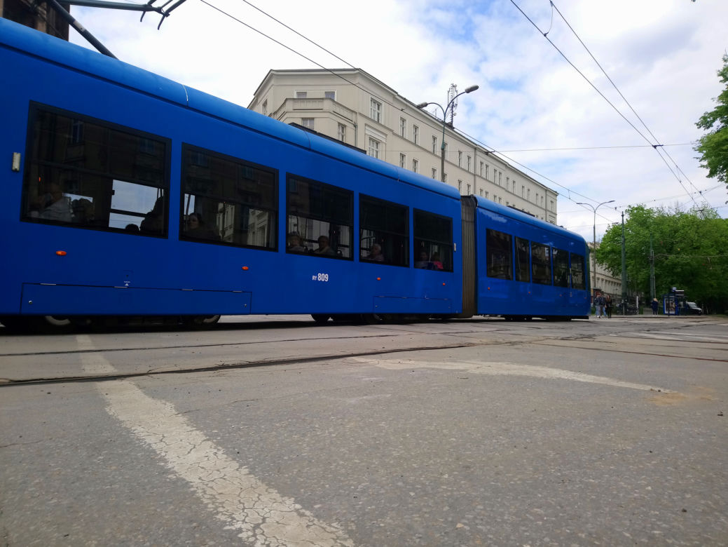 Kraków: Zobacz jak postępują prace przy przebudowie ulicy Krakowskiej