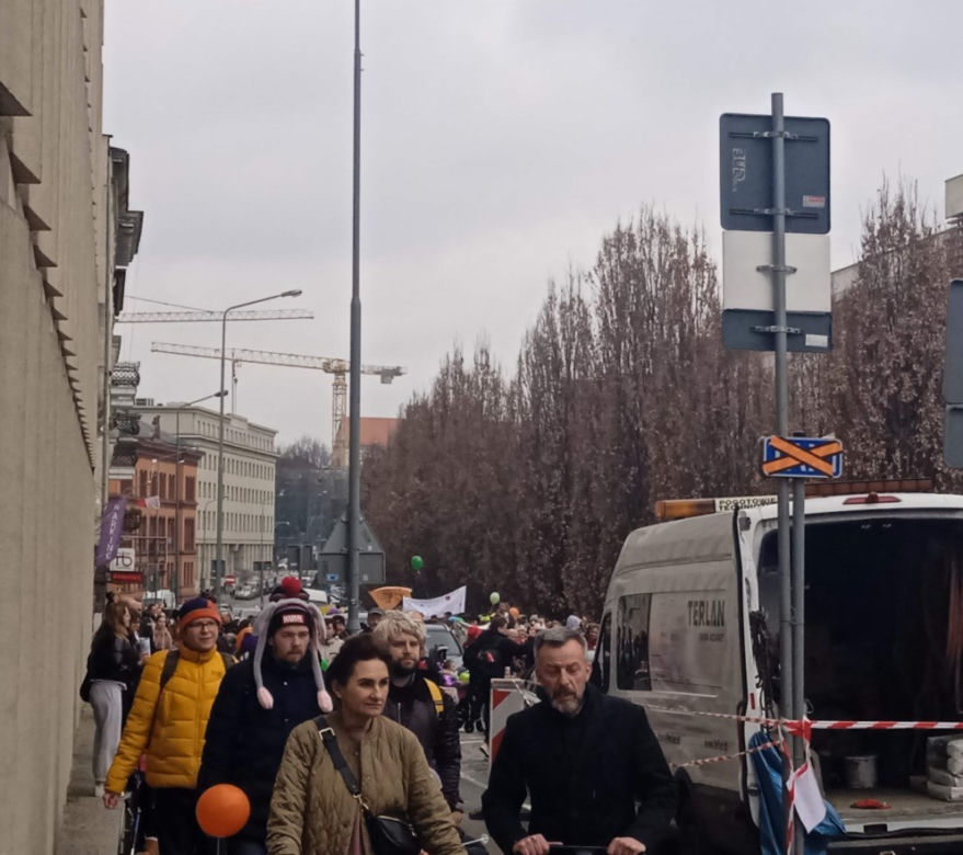 Marsz na TAK w Poznaniu