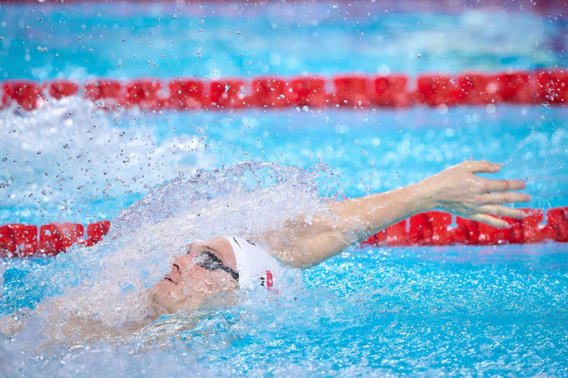 Kacper Stokowski zdobył na 100 m stylem grzbietowym brązowy medal mistrzostw świata w pływaniu na krótkim basenie
