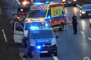 Dramat na trasie S1. Młody kierowca zginął po potrąceniu