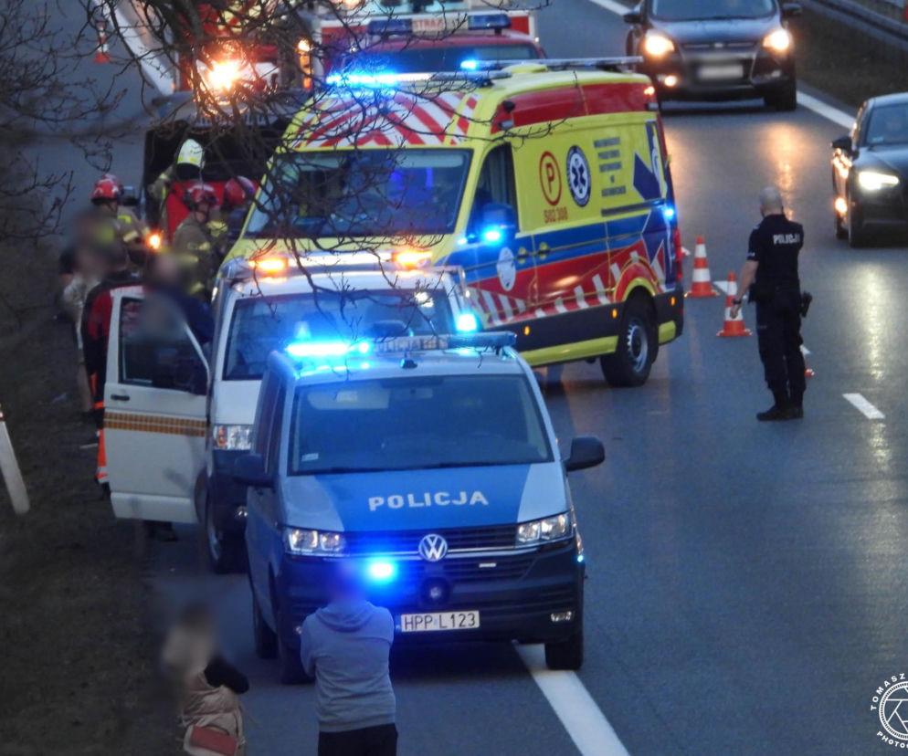 Koszmar na S1 w Katowicach. 23-latek wysiadł z auta i zginął na miejscu