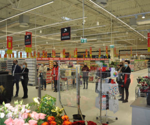 Ełk. Oficjalne otwarcie nowego hipermarketu Bi1 przy centrum handlowym Karuzela