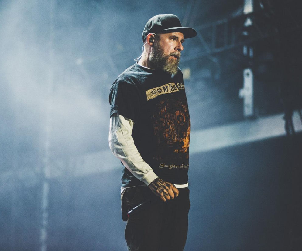 Wokalista In Flames Anders Fridén na scenie Göteborg Brinner. O sukcesie festiwalu przeczytasz na Eska Rock.