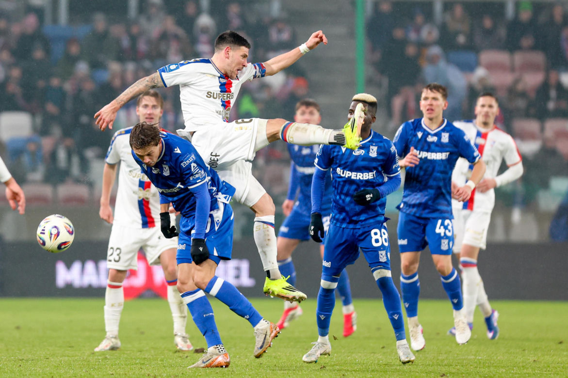 Górnik Zabrze - Lech Poznań: Zdjęcia ze szlagieru 20. kolejki PKO BP Ekstraklasy