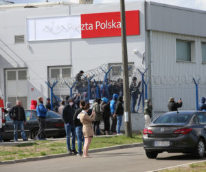 Tłumy podziwiały lądowanie samolotu-giganta na Lotnisku Chopina