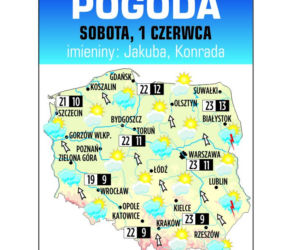 Pogoda na sobotę 1 czerwca 2013