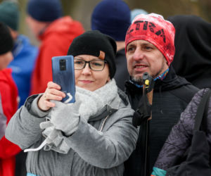 Wystrzał startera zamiast szampana. Tłumy powitały Nowy Rok na XX Śląskim Maratonie Noworocznym Cyborg
