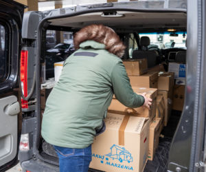  Podkarpackie. Wyruszyły pierwsze transporty z pomocą na Ukrainę [ZDJĘCIA]