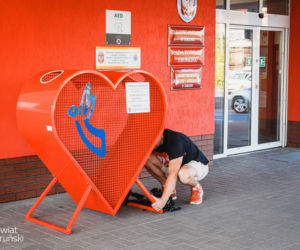 Wielkie serce stanęło pod Starostwem Powiatowym w Toruniu