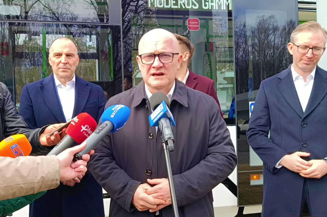 Prezentacja nowego tramwaju