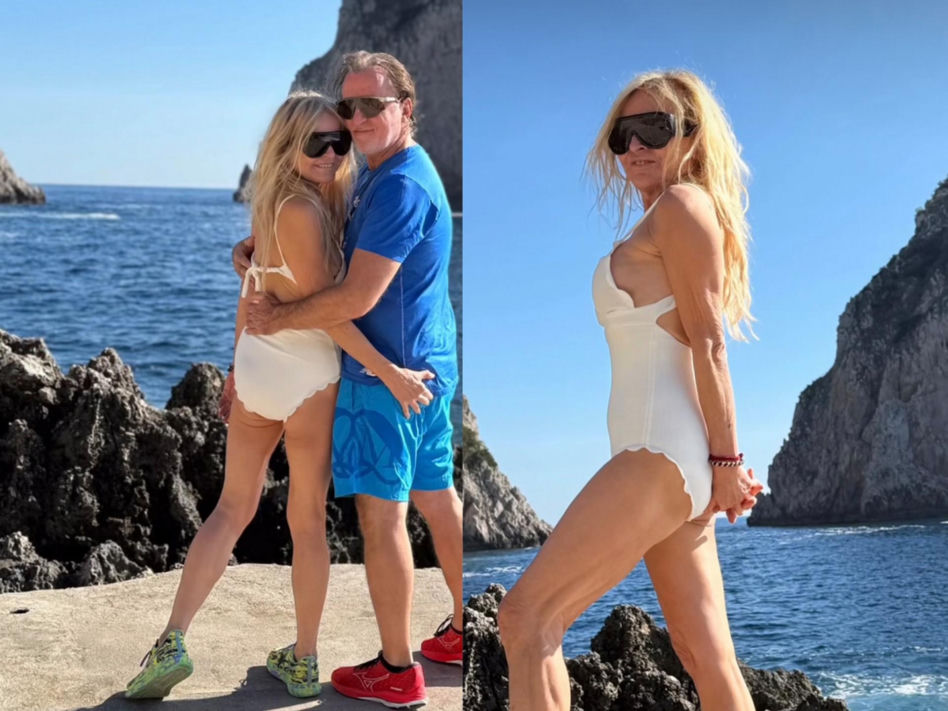 Monika Olejnik na wakacjach