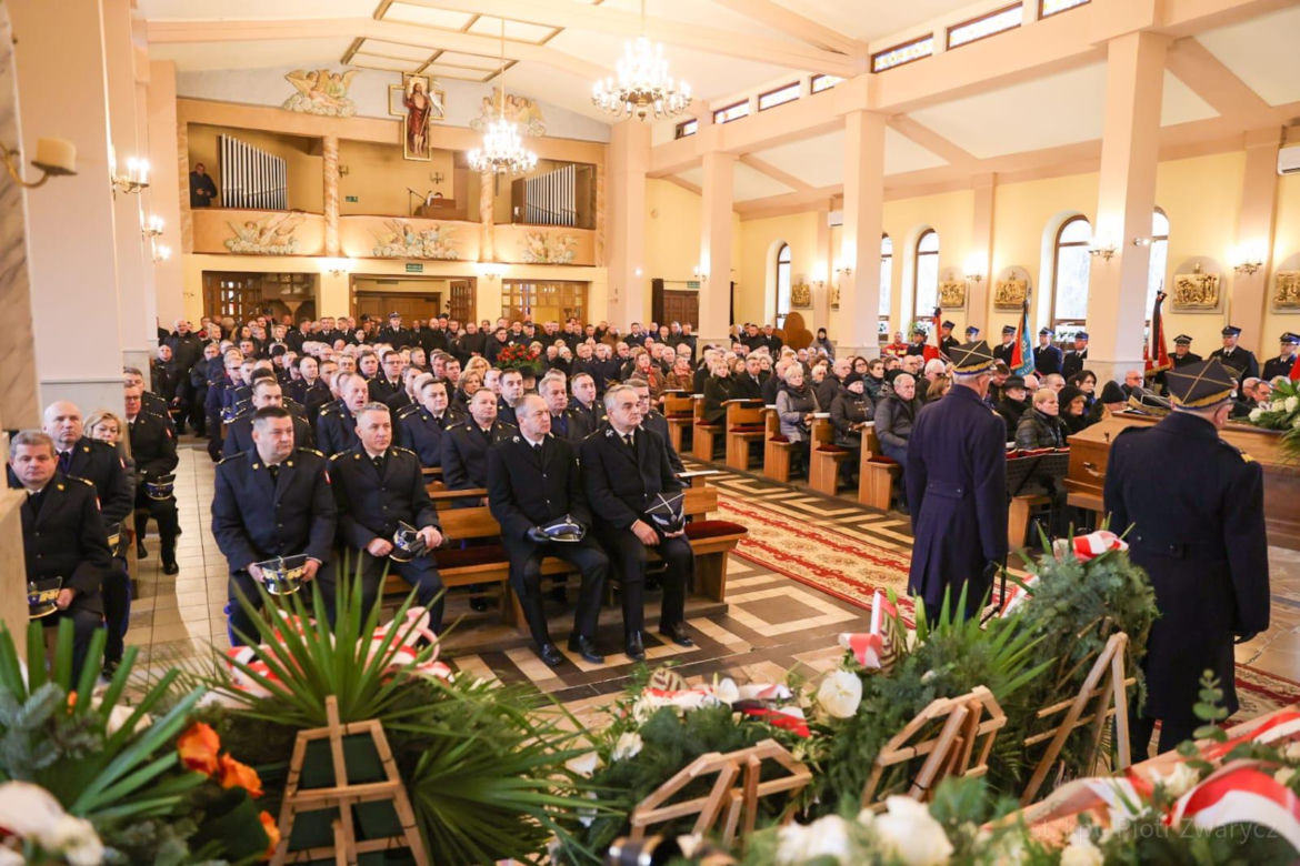 Pogrzeb Zbigniewa Marasa w Dąbrowie Górniczej
