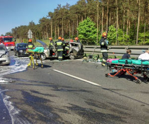 Wypadek w podbydgoskim Stryszku [ZDJĘCIA]