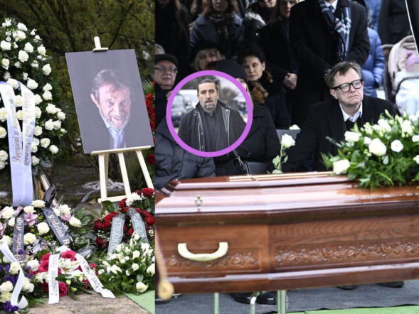 Pogrzeb Edwarda Linde-Lubaszenki. Przejęty gwiazdor futbolu w tłumie żałobników. Ledwo go poznaliśmy