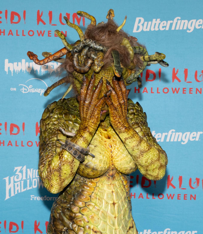 Heidi Klum zmieniła się w Meduzę! Królowa Halloween wraca