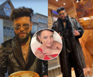 Detektyw Rutkowski w błyszczącym wdzianku pławił się w urodzinowych luksusach. A jego żona wskoczyła do wanny!