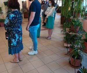Tak głosowano w jednym z lokali wyborczych w Krakowie